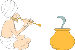 Flute Player Clipart: Enchanting Musician Illustration