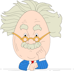 Cartoon Character with Glasses and Mustache - Fun Clipart Collection