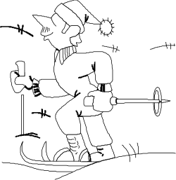 Man in Hat with Pipe Clipart  Vintage Charm for Your Projects