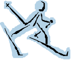 Silhouette of a Man with a Sword - Striking Clipart for Dynamic Designs