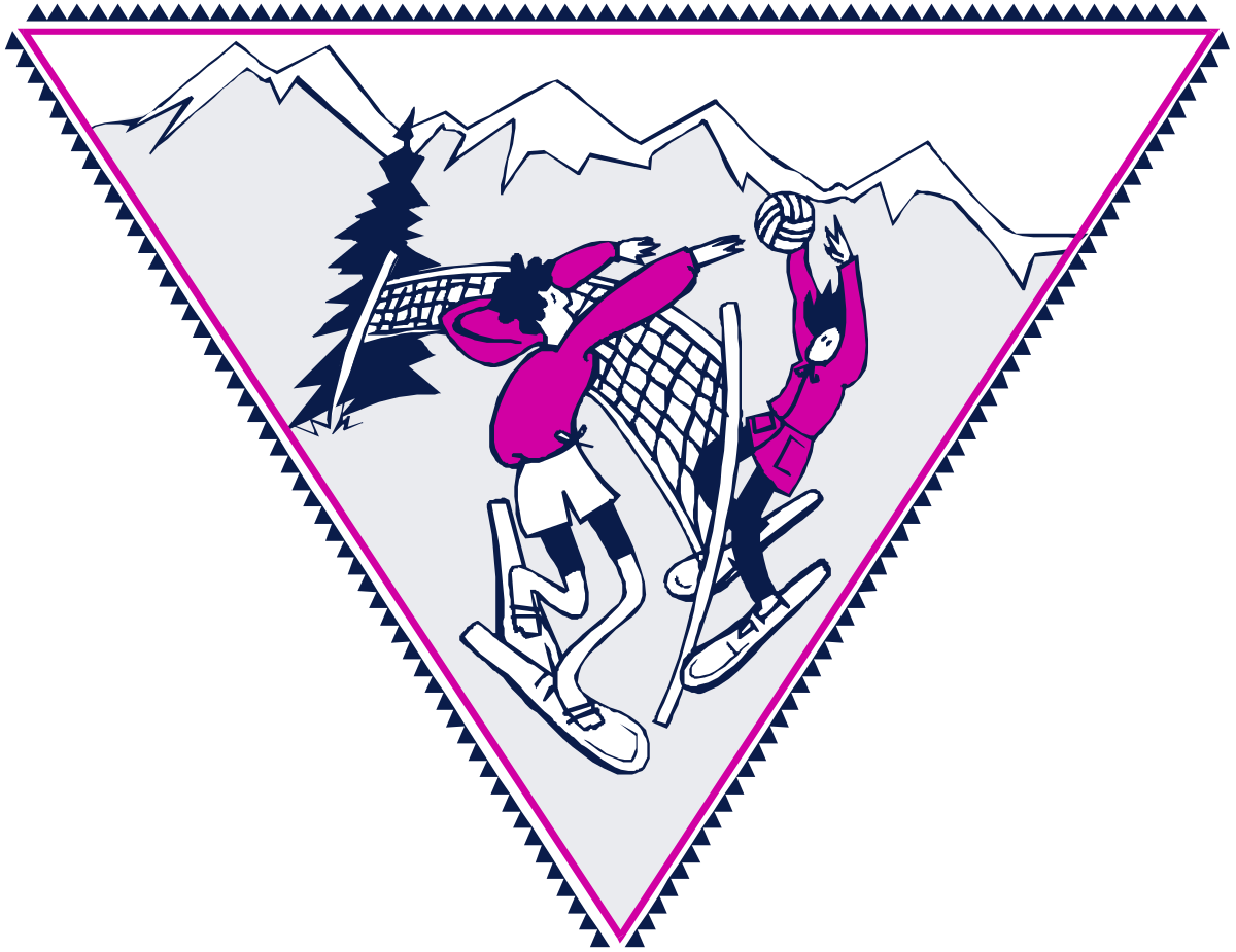a person is skiing on a mountain clip art png transparent Skiing Adventure Clipart: Person Gliding Down Mountain
