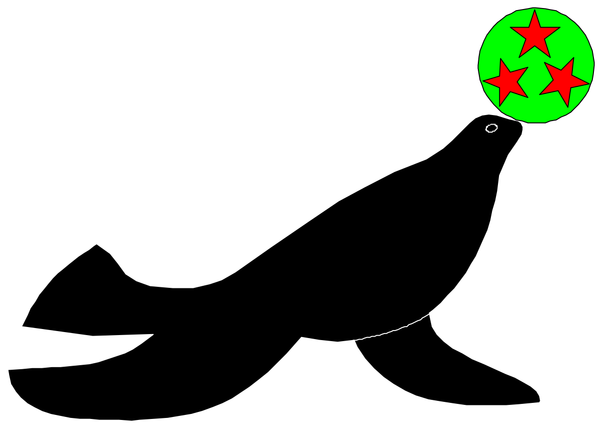 a bird with a green ball on its head clip art png transparent Bird with Green Ball on Head Clipart – Whimsical and Playful Vector Art