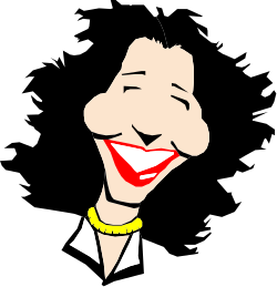 Smiling Cartoon Character Clipart for Fun Projects