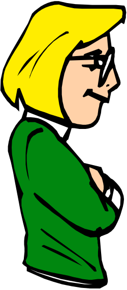 Cartoon Character Clipart: Playful Design with Green Shirt and Yellow Hat