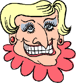 Cheerful Cartoon Face with Big Smile Clipart for Fun Designs