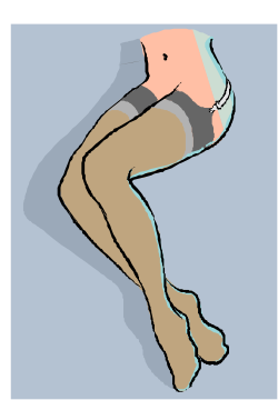 Woman's Legs Clipart | Elegant and Versatile SVG Imagery