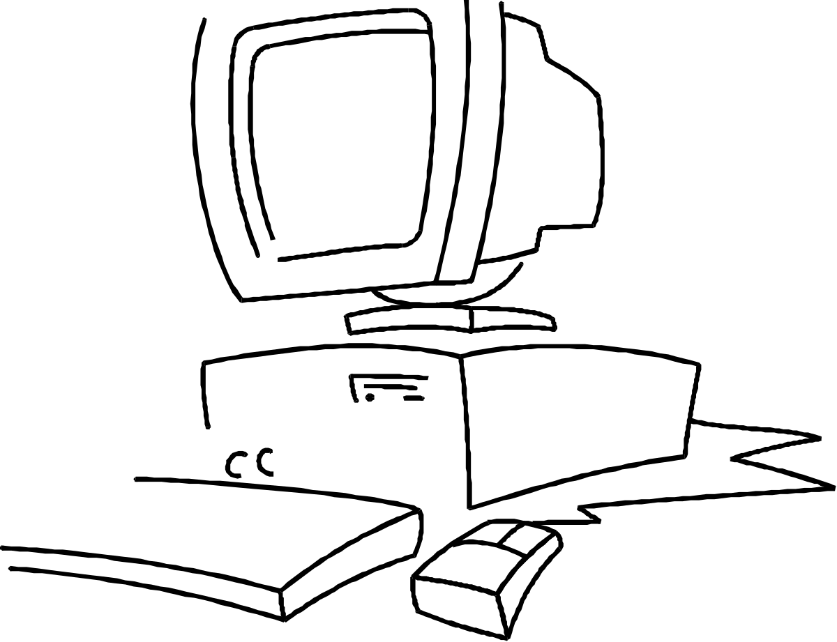 a black and white image of a man with a knife clip art png transparent Black and White Knife-Wielding Man Clipart - Striking Visuals