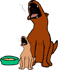 Dog and Cat Sitting Together - Adorable Clipart for Every Project
