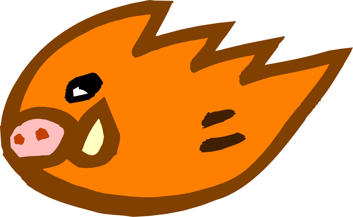 a cartoon fire with a face and a nose clip art png transparent Cartoon Fire with Face and Nose Clipart - Fun and Playful Designs