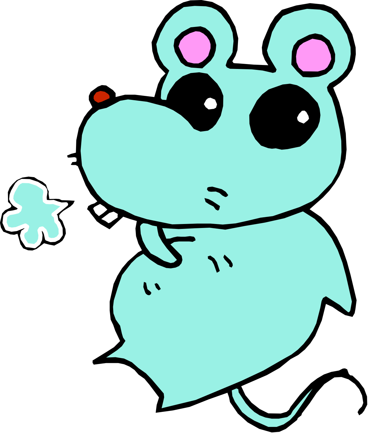 a cartoon frog with a flower in its mouth clip art png transparent Cartoon Frog Holding a Flower - Playful Nature Clipart