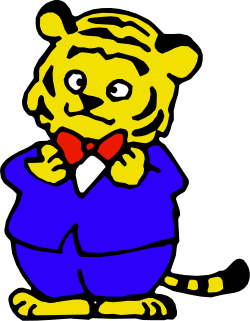 Cartoon Bear with Bow Tie Clipart - Fun and Playful Character