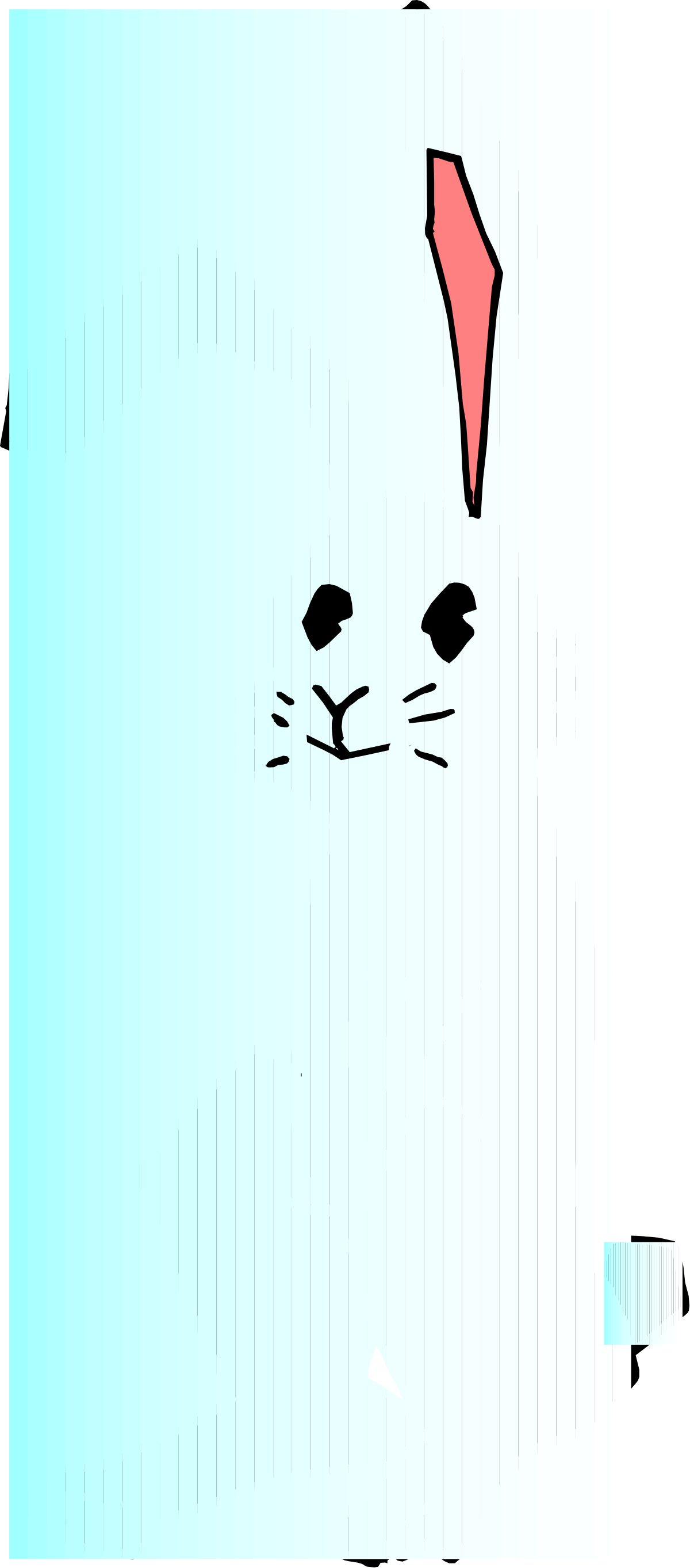 Cat Face with Red Nose Clipart  Playful and Adorable Expressions