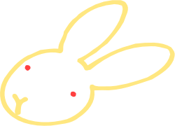 White Rabbit with Red Eyes - Intriguing Clipart for Creative Projects