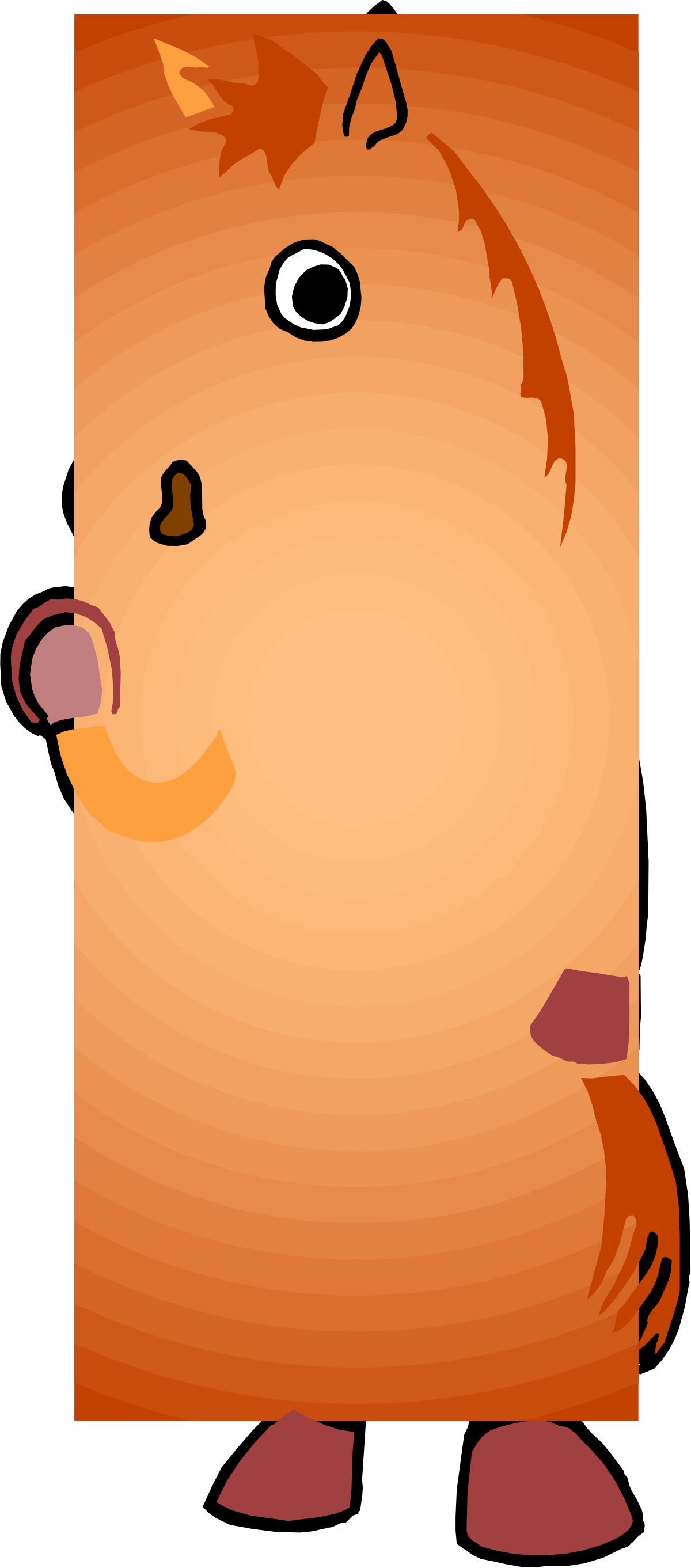 Brown Dog with Big Nose Clipart for Your Projects