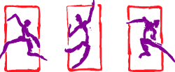 Silhouettes of Women in Vibrant Colors - Diverse Clipart Collection