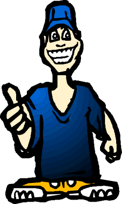 Thumbs Up Cartoon Character Clipart - Fun and Engaging Designs