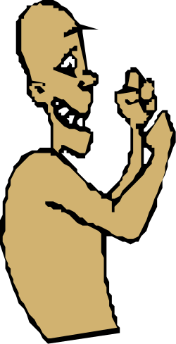 Silhouette of a Man Holding a Gun - Dynamic Clipart for Creative Projects