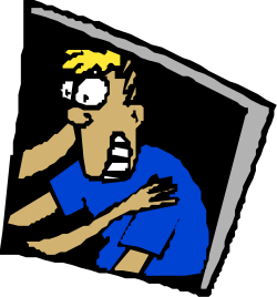 Man Holding Cell Phone Clipart: Modern Communication in Action