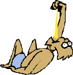 Map of the United States with a Yellow Tie