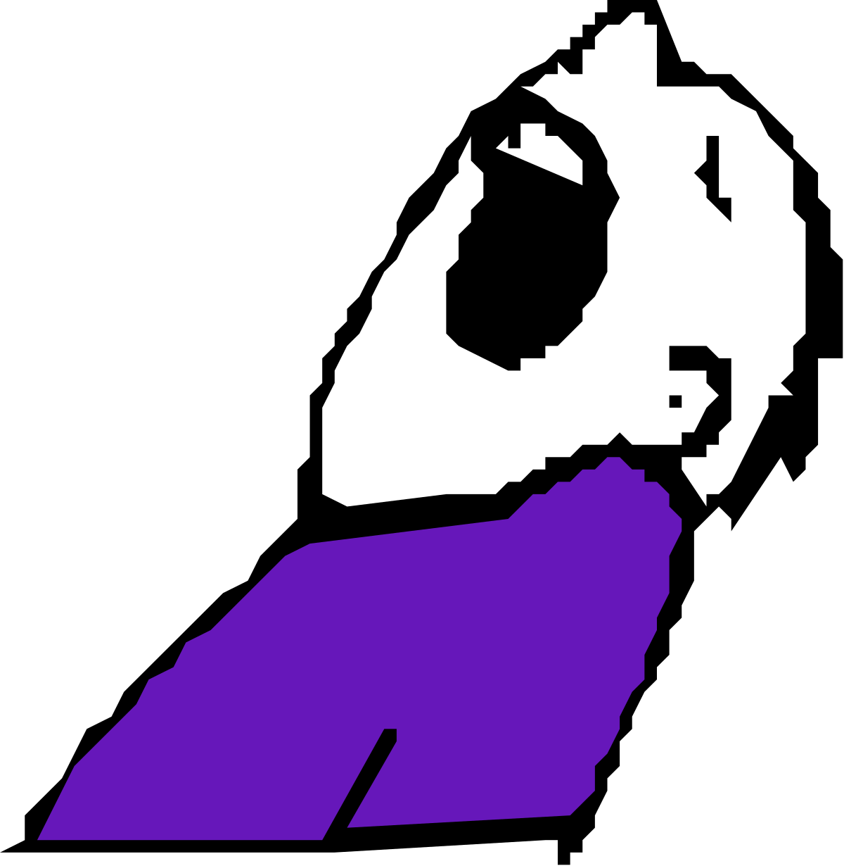 the purple and white map of new york clip art png transparent Yawning Man Caricature - Purple and White New York Map Clipart