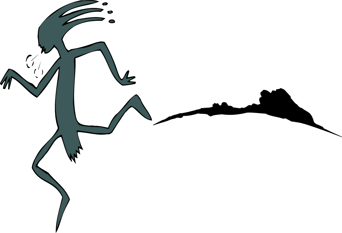 Silhouette of a Man with a Hat - Versatile Clipart for Your Projects