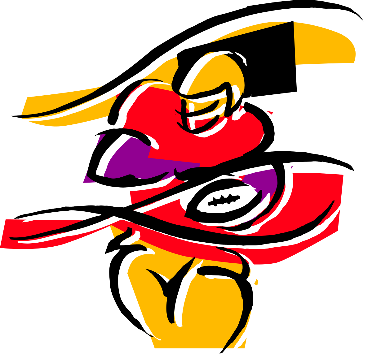 a soccer player with a ball and a glove clip art png transparent Soccer Player with Ball and Glove Clipart - Dynamic Sports Action
