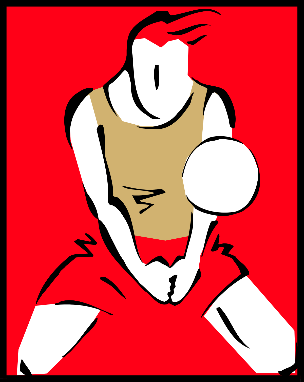 a man in a red shirt with a white torso clip art png transparent Man in Red Shirt with White Torso - Clipart for Vivid Illustrations