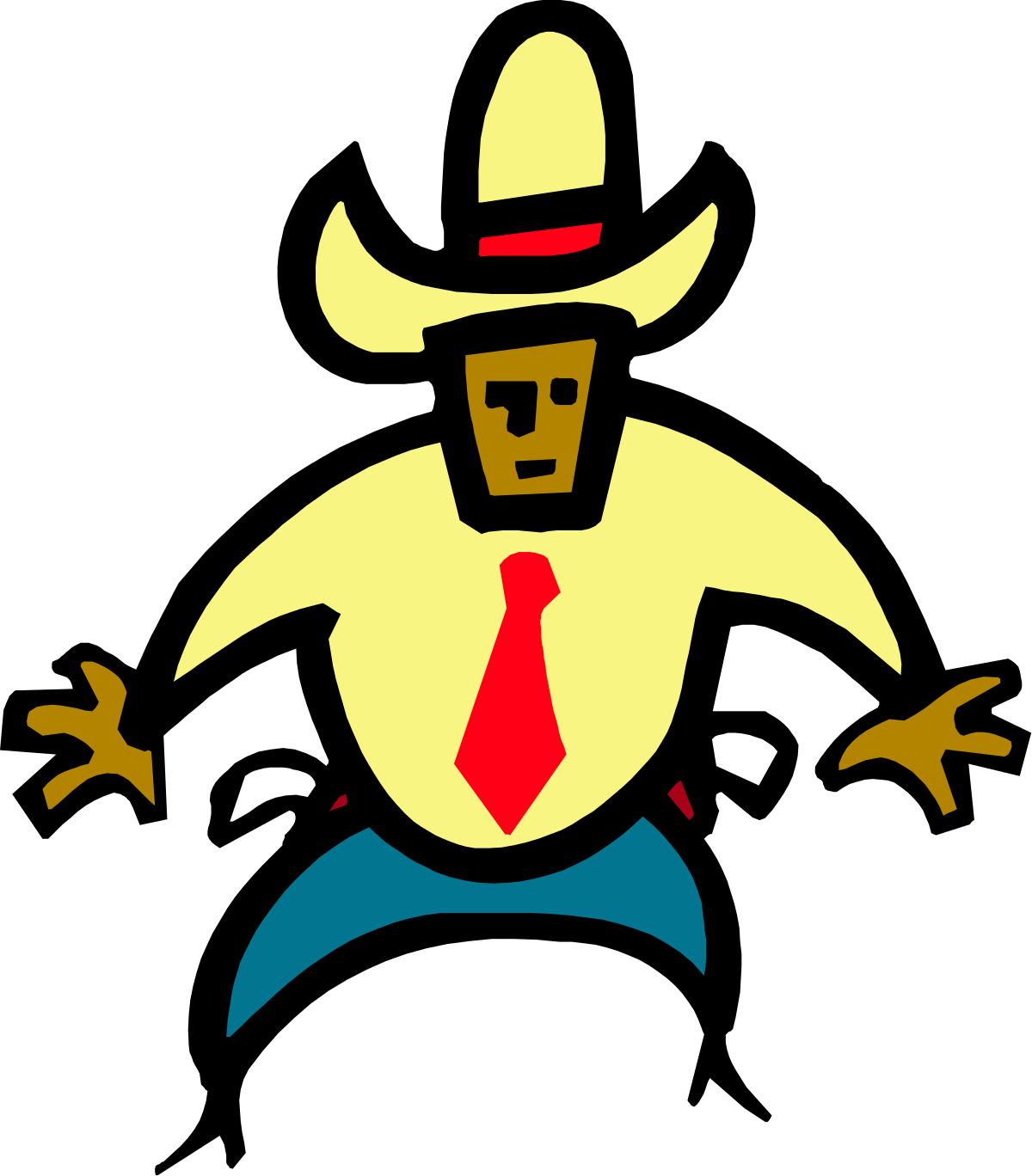 a man in a hat and tie is dancing clip art png transparent Dancing Man in a Hat and Tie Clipart: Joyful Expressions and Elegant Moves