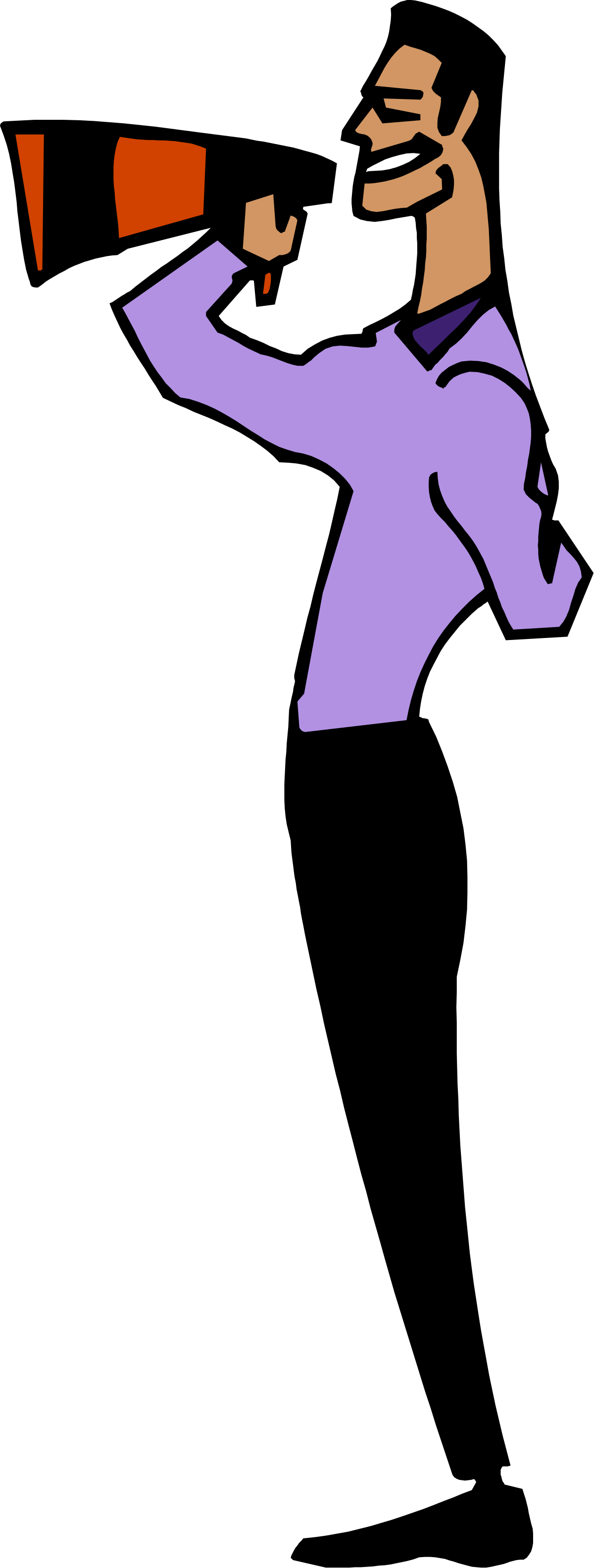 a man in a purple shirt is throwing a baseball bat clip art png transparent Baseball Bat Clipart: Man in Purple Shirt Ready to Swing