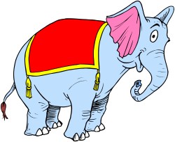 Elephant in a Red Vest Clipart: Iconic and Playful Designs