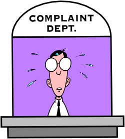 Cartoon Man Looking at Monitor Screen - Engaging Clipart for Digital Projects