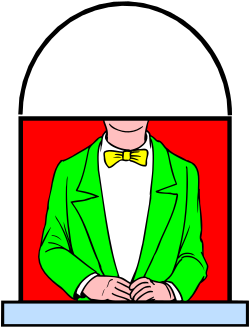 Man in Green Suit and Bow Tie Clipart for Creative Projects