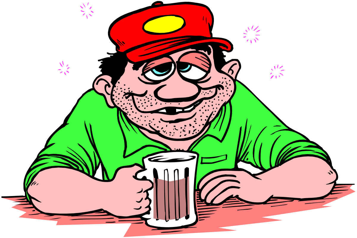Man with Beer Mug Clipart - Celebrate with Cheerful Illustrations