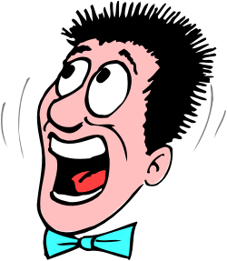 Man with Bow Tie and Smile - Joyful Clipart Collection