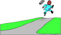 Dynamic Person Jumping in Air Clipart for Creative Projects