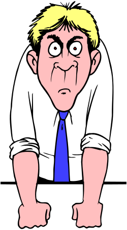 Businessman in Tie and Shirt Clipart for Professional Use