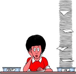 Man Sitting at Table with Cup - Perfect SVG Clipart