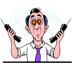 Man with Tie and Red Eye Clipart for Unique Designs