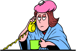 Woman Talking on Phone with Cup - Engaging Clipart for Various Uses