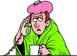 Man in Green Robe Talking on Cellphone Clipart - Dynamic and Engaging Visuals