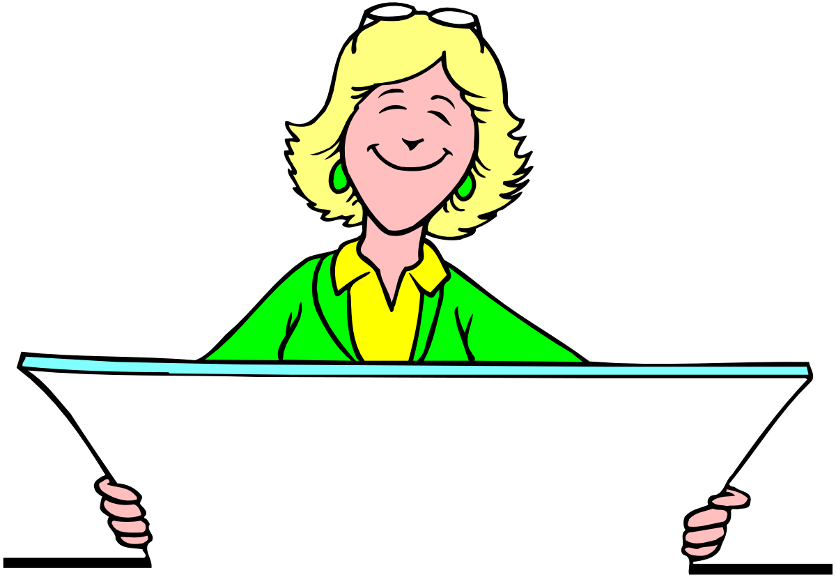 a woman holding a sign with her hands clip art png transparent Woman Holding Sign Clipart: Engaging Visuals for Your Projects