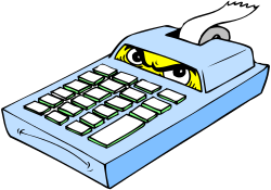 Cartoon Bird Sitting on Keyboard - Fun Clipart for Creative Projects