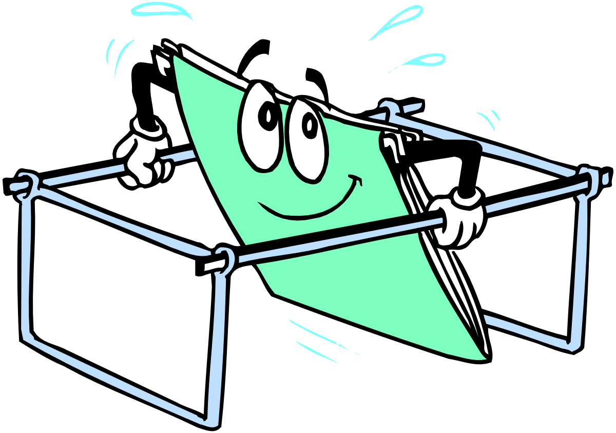 Cartoon Character Holding Paper Clipart for Creative Projects