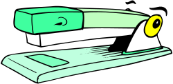Green and White Telephone Clipart with Yellow Button