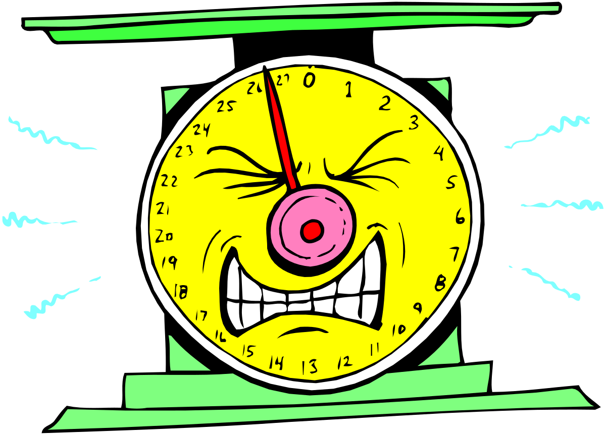 Happy Clock Face Clipart with a Smile