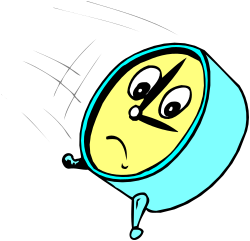 Cartoon Character with Teary Expression - Emotional Clipart for Various Uses