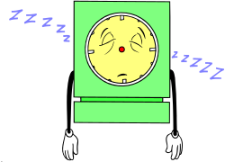 Clock Clipart: Detailed Analog Timepiece with Hands and Face