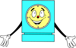 Smiley Face Clock Clipart for Fun and Playful Designs