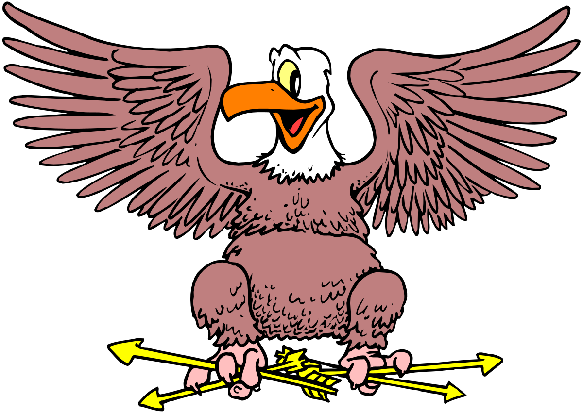 Eagle Clipart with Wings and Arrows: Powerful Symbol of Freedom