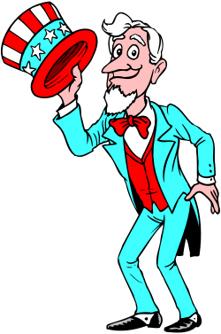 Man in Suit Holding Red Hat Clipart - Perfect for Business Themes